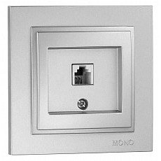 Розетка телефонная rj-11 mono electric despina 102-212105-124